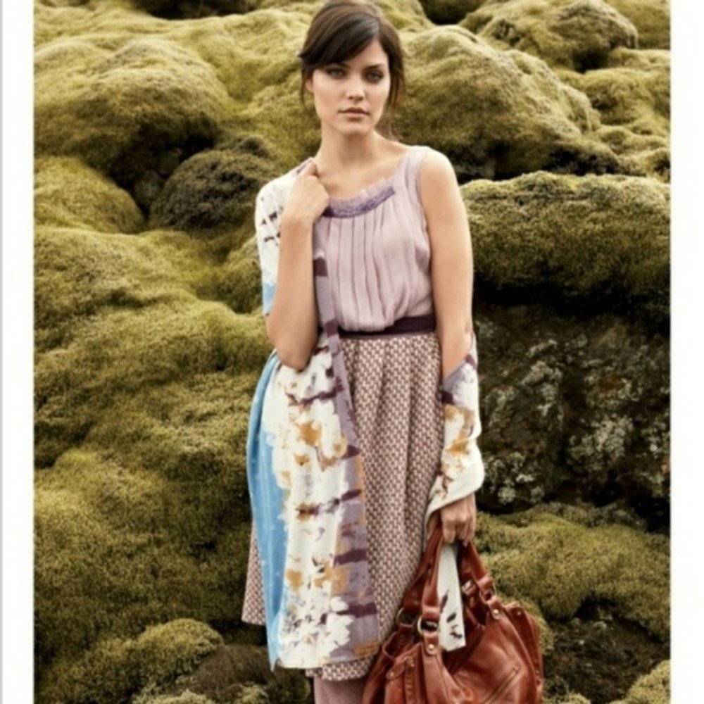 Plenty by Tracy Reese Reykjanes Purple Tweed Dress
